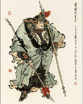 贾氏是什么人?为歼灭董平立下大功，之后悄然而去