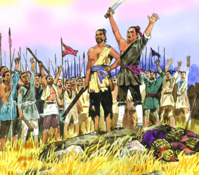 揭竿而起：秦末烽火中的抗争号角