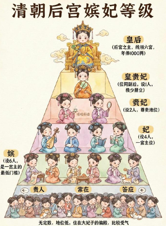 清朝后妃等级制度:森严等级下的宫廷生态