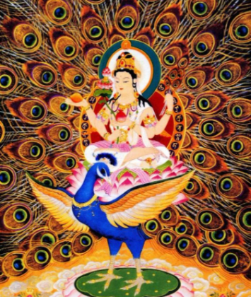 孔雀吞佛：孔宣与佛母孔雀大明王的身份之谜